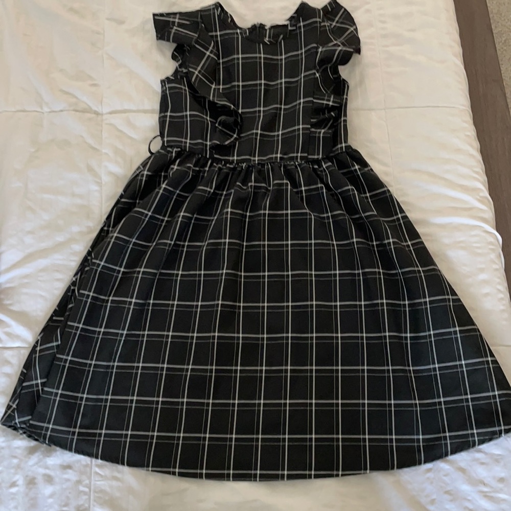 Shein ruffle school girl dress